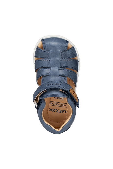 Geox B Sandal Macchia Παιδικό Παπουτσοπέδιλο για Αγόρι Μπλε B254VA 000CL C4002