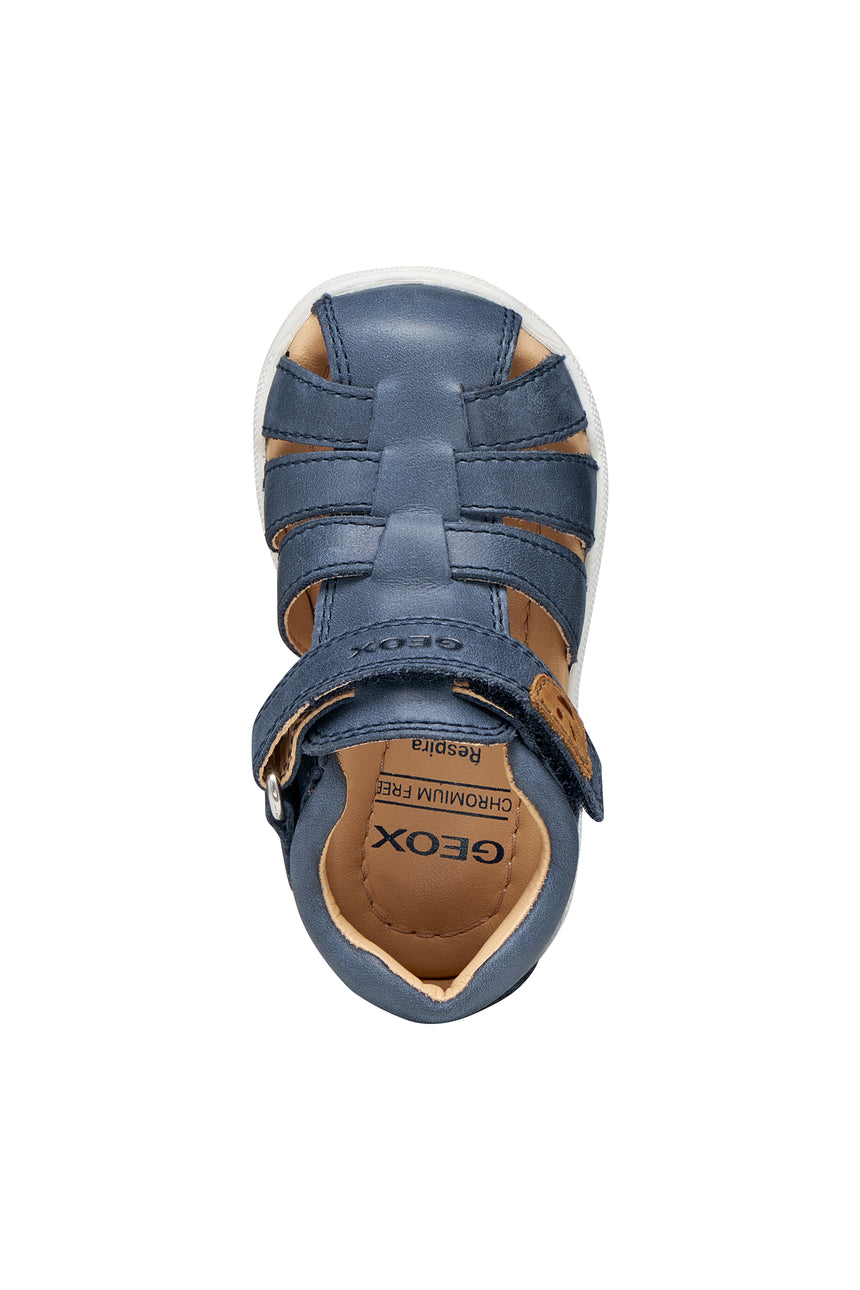 Geox B Sandal Macchia Παιδικό Παπουτσοπέδιλο για Αγόρι Μπλε B254VA 000CL C4002