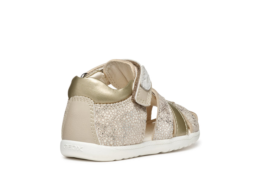GEOX B254WB 0MABC C5379 SANDAL MACCHIA beige-gold
