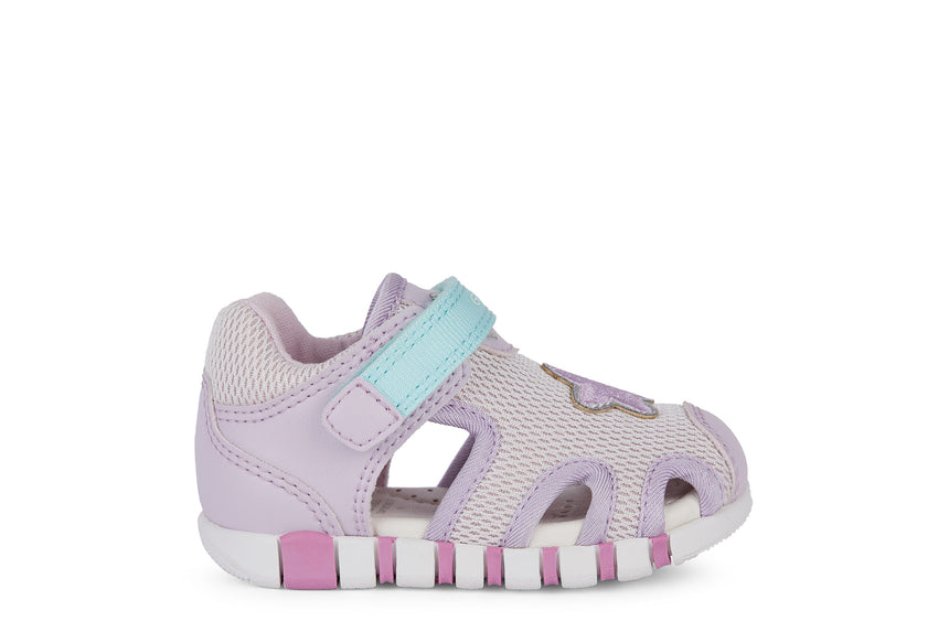 Geox Παπουτσοπεδιλα B Sandal Iupidoo B-Mesh+Gbk B4517B 01454 C8842 Pink/Lilac