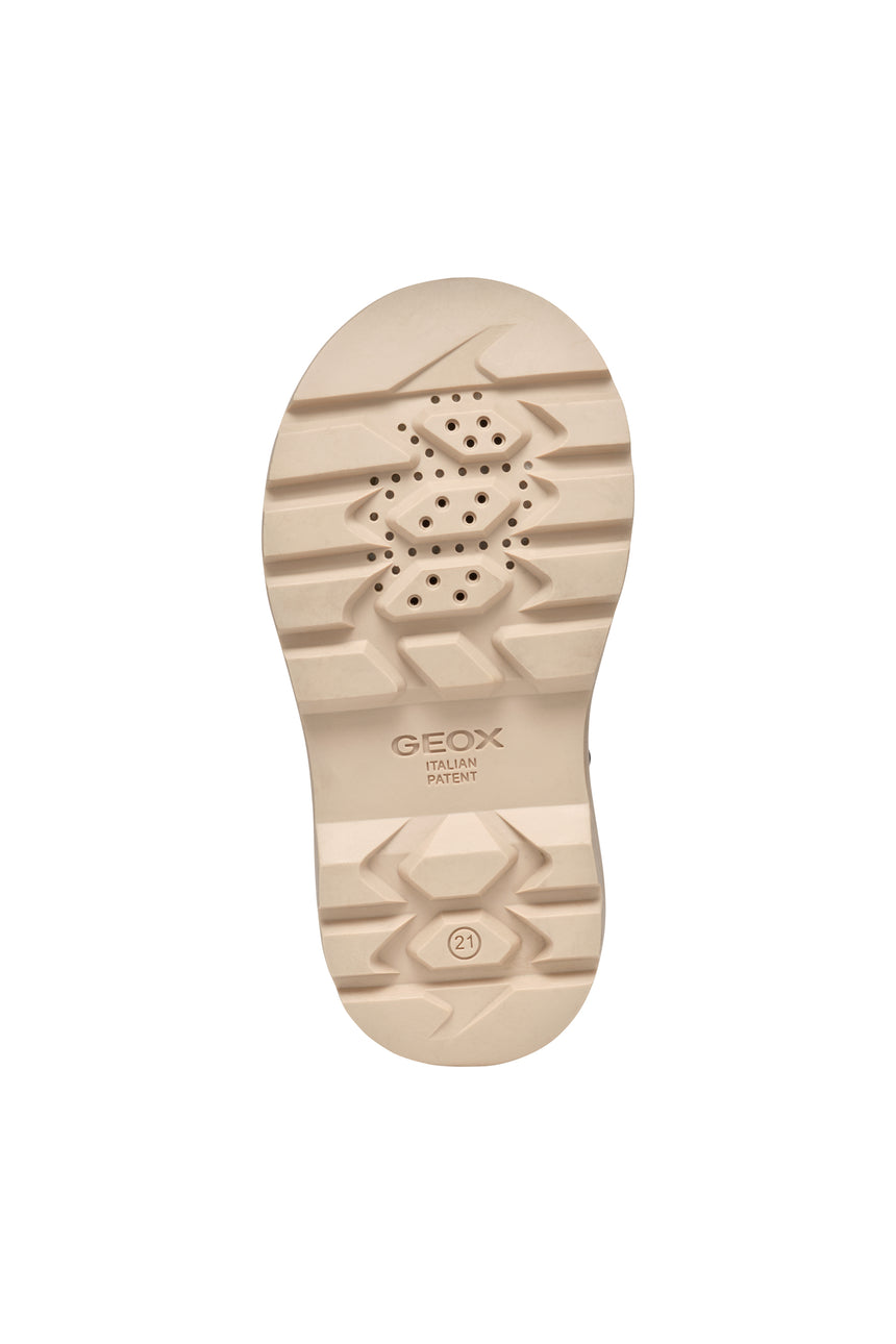 GEOX B4662B032FUC0045 KIDDARTAH Δερμάτινα Παιδικά Μποτάκια Μπλε