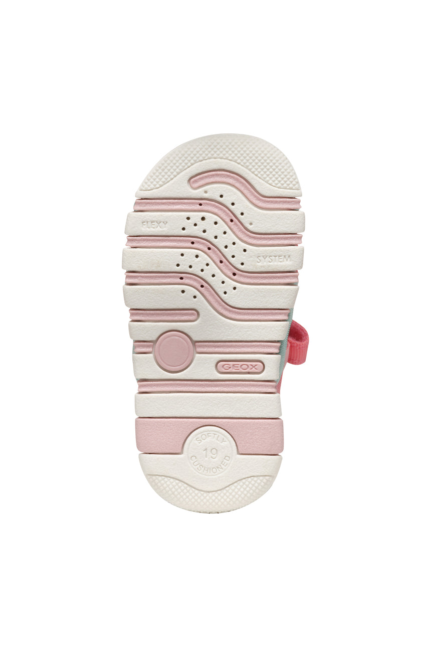 Geox B Sandal iupidoo B5517A 0AS54 C7337 salmon/white