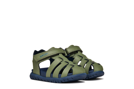 Geox πεδιλο σανδάλι με κλειστά δάχτυλα fusbetto B556AA 000BC CF3F4