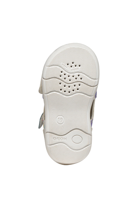 Geox Παιδικά Πέδιλα για Κορίτσι Λευκό B556FC 05404 C0270
