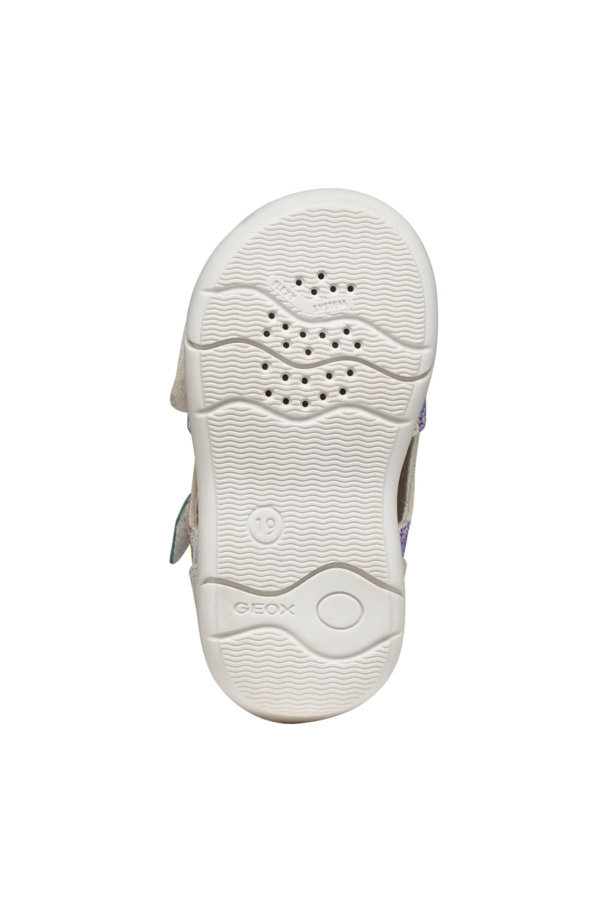 Geox Παιδικά Πέδιλα για Κορίτσι Λευκό B556FC 05404 C0270
