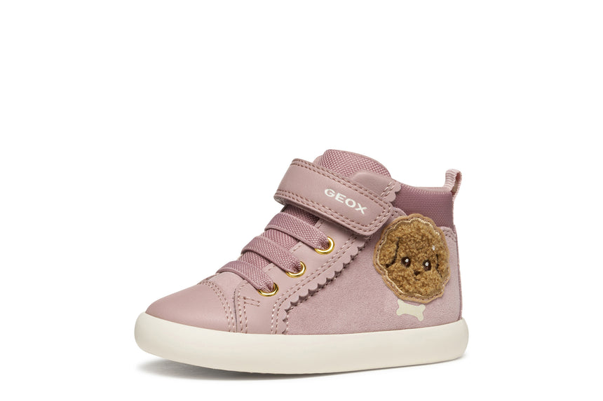 Geox Sneaker Παιδικά Sneakers High Ανατομικά Ροζ b561mb022bcc8056