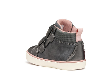 Geox B Gisli Leather Children's Boots Black b561md022nfc9002