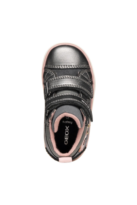 Geox B Gisli Leather Children's Boots Black b561md022nfc9002