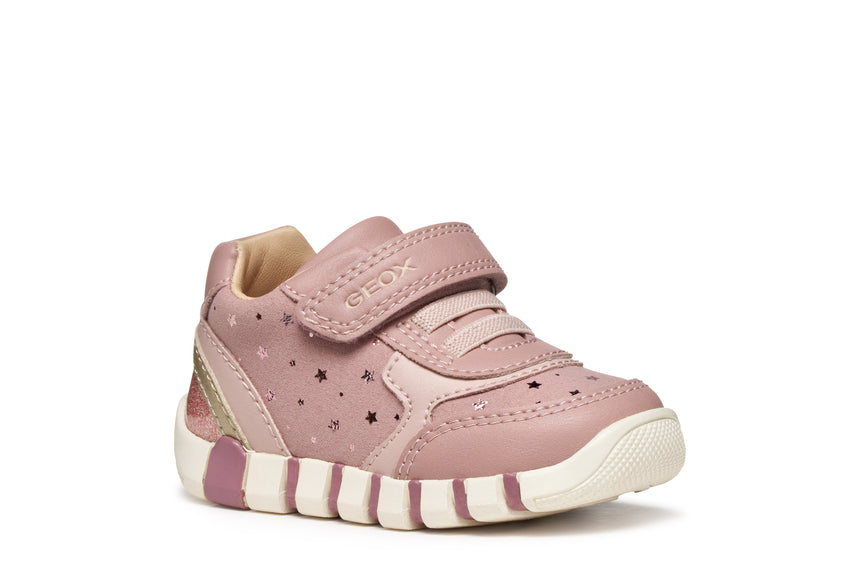 GEOX B5658B0DHBCC8A2U B Iupidoo Παιδικά Sneakers Ανατομικά Ροζ