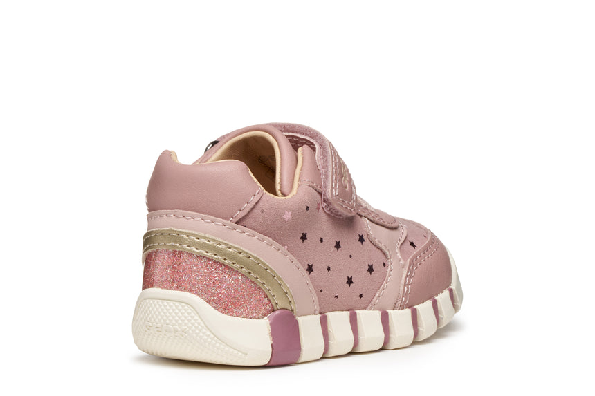 GEOX B5658B0DHBCC8A2U B Iupidoo Παιδικά Sneakers Ανατομικά Ροζ