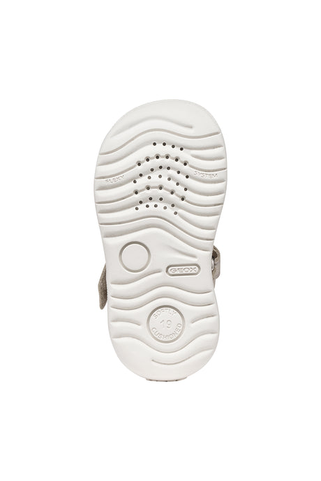 Geox Παιδικό Παπουτσοπέδιλο για Κορίτσι Beige/Platinum B654WA 0MAEW C0262