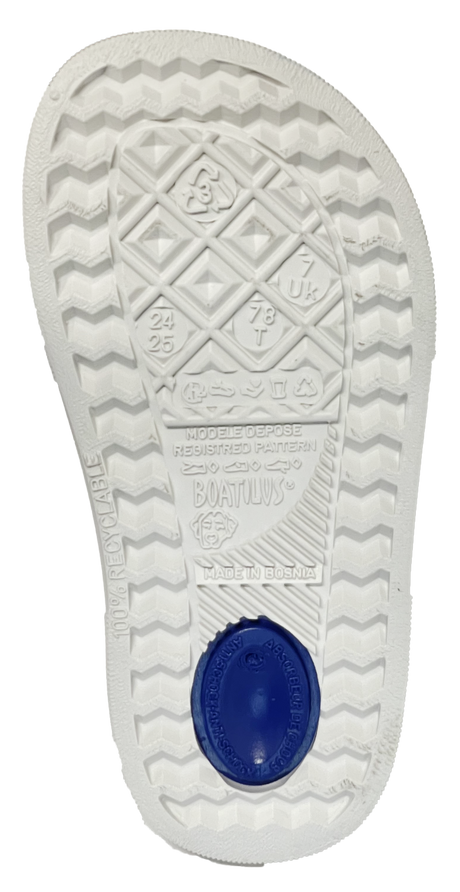 Boatilus CLOGGY cobalt/white var 02
