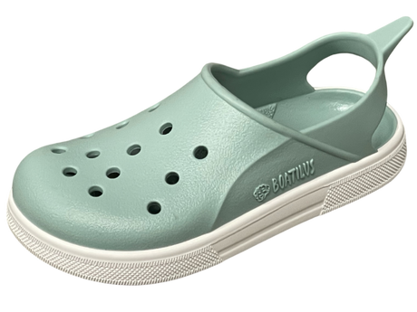 Boatilus Cloggy pasterlgreen/white var 06