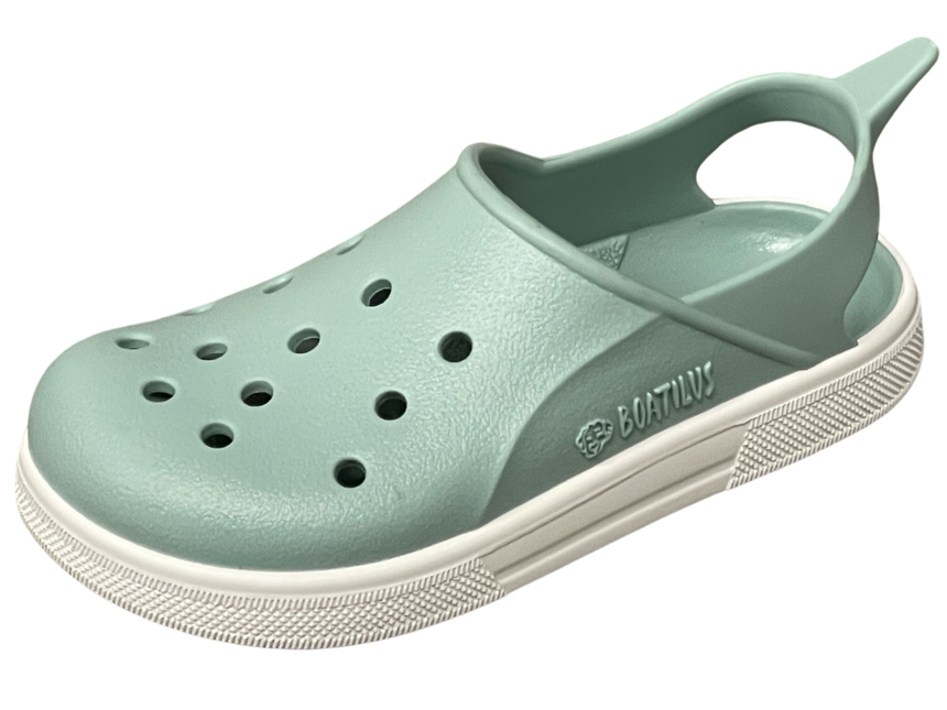 Boatilus Cloggy pasterlgreen/white var 06