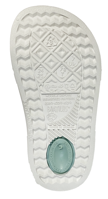 Boatilus Cloggy pasterlgreen/white var 06
