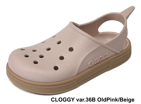Boatilus Cloggy old pink/beige var 36B