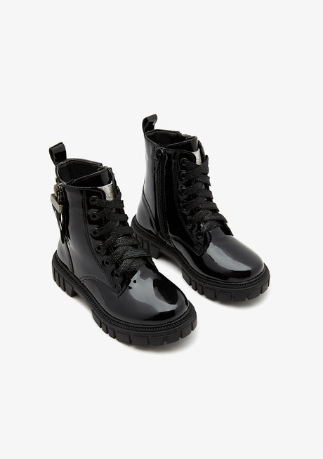 Conguitos Μποτακια Λουστρινι COSH244004-BLACK