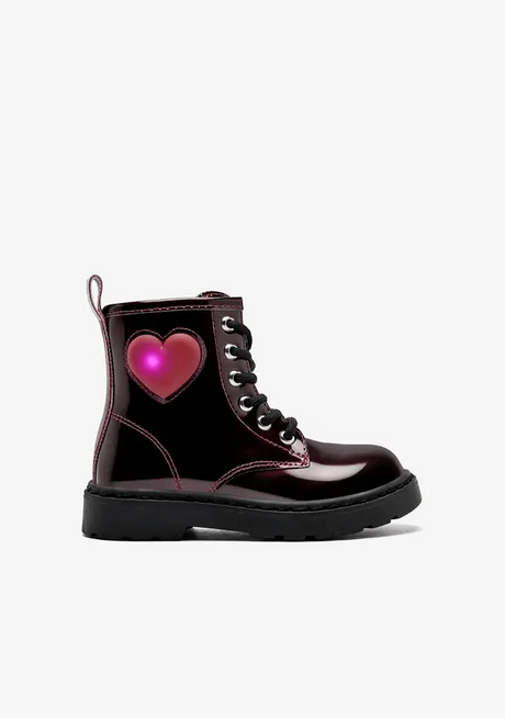 Conguitos Παιδικά Αρβυλάκια  Λουστρίνι Με Φερμουαρ COSH313008-BURG
