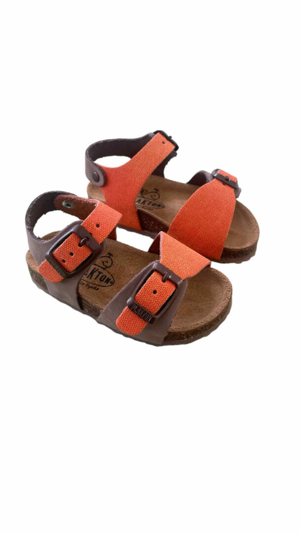 Plakton Pixel 855065 Nobuck Ships Naranja Taupe