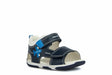 Geox B S.Tapuz B.B-Synt.Lea Navy/lt Blue
