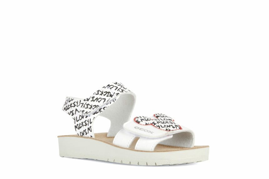Geox J S.Costarei G.G-Synt.Lea White/Black