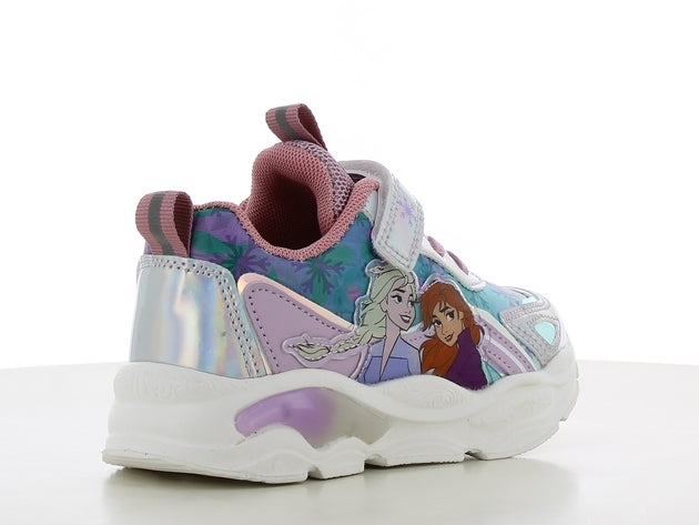 Disney Frozen Παιδικά Αθλητικά Παπούτσια με Φωτάκια για Κορίτσι FZ015235