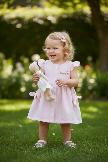 Παιδικό φόρεμα Restart for kids 26-10859 αμάνικο καλοκαιρινό