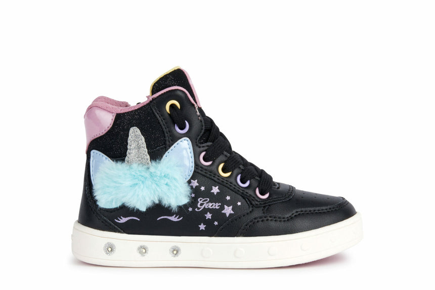 Geox Skylin G.C-Gbk+Shiny Text Black/Multicolor