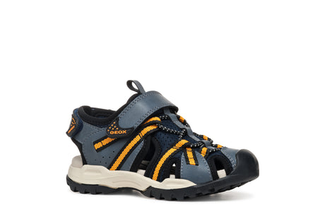 GEOX J450RB014MEC0659 SANDAL navy/orange