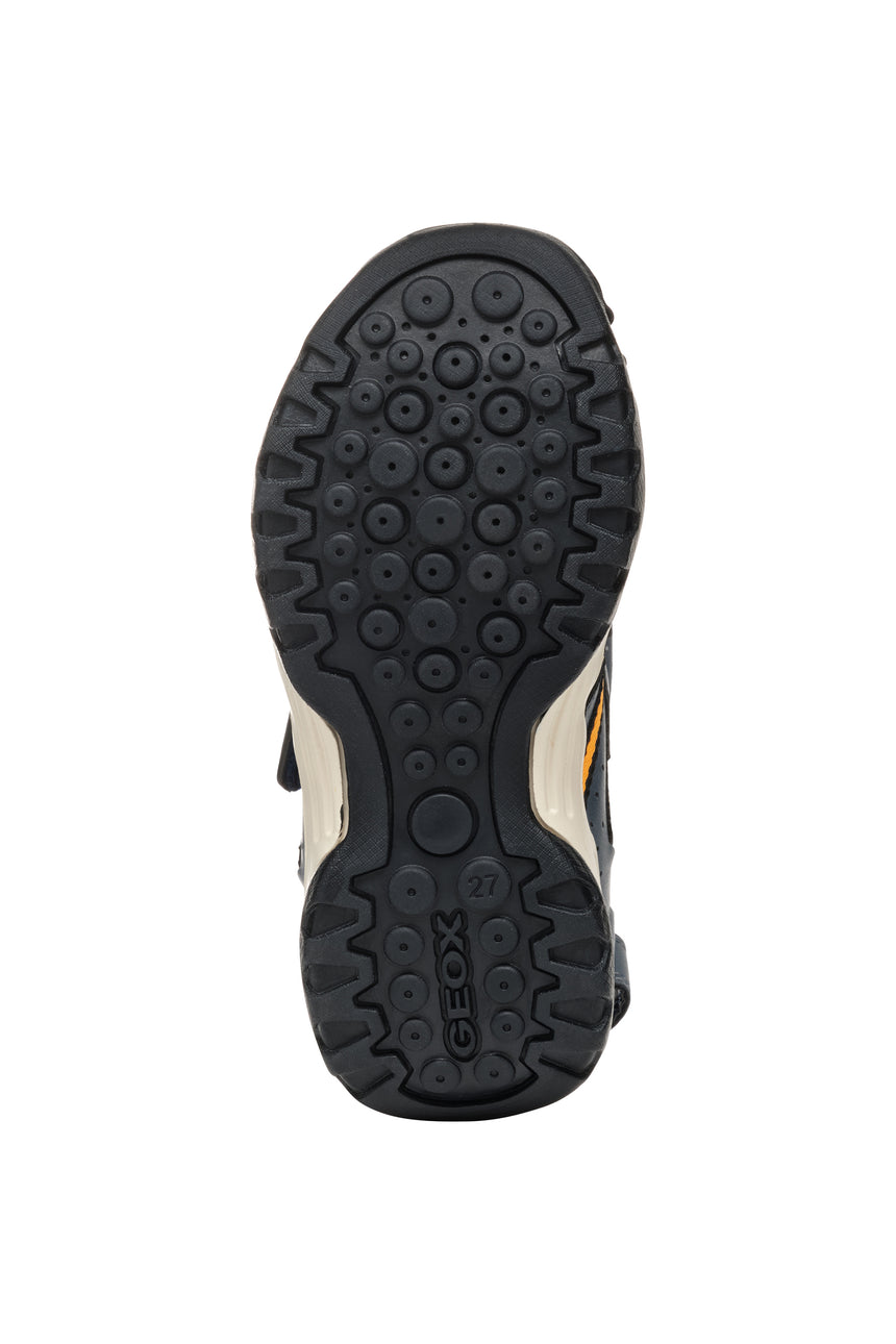 GEOX J450RB014MEC0659 SANDAL navy/orange