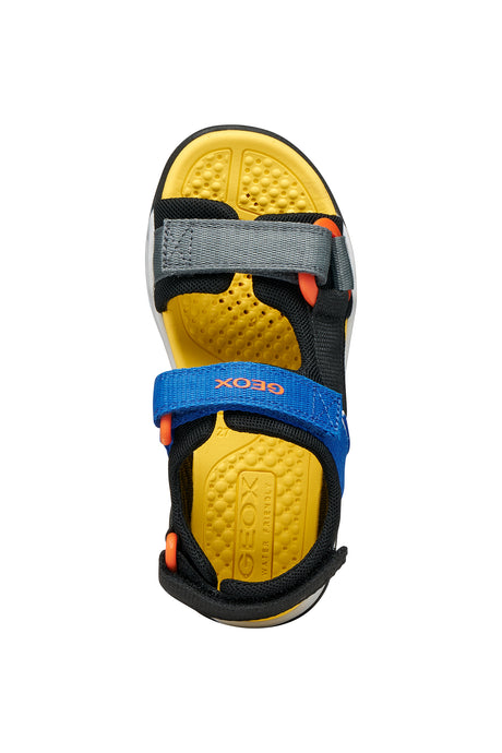 Geox πεδιλο αγορι black roual j450re 01411 c0245