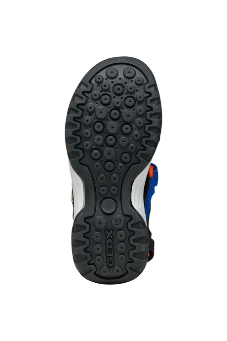 Geox πεδιλο αγορι black roual j450re 01411 c0245