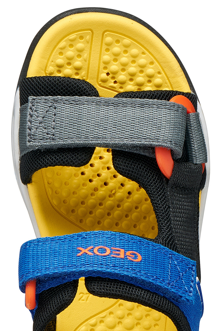 Geox πεδιλο αγορι black roual j450re 01411 c0245