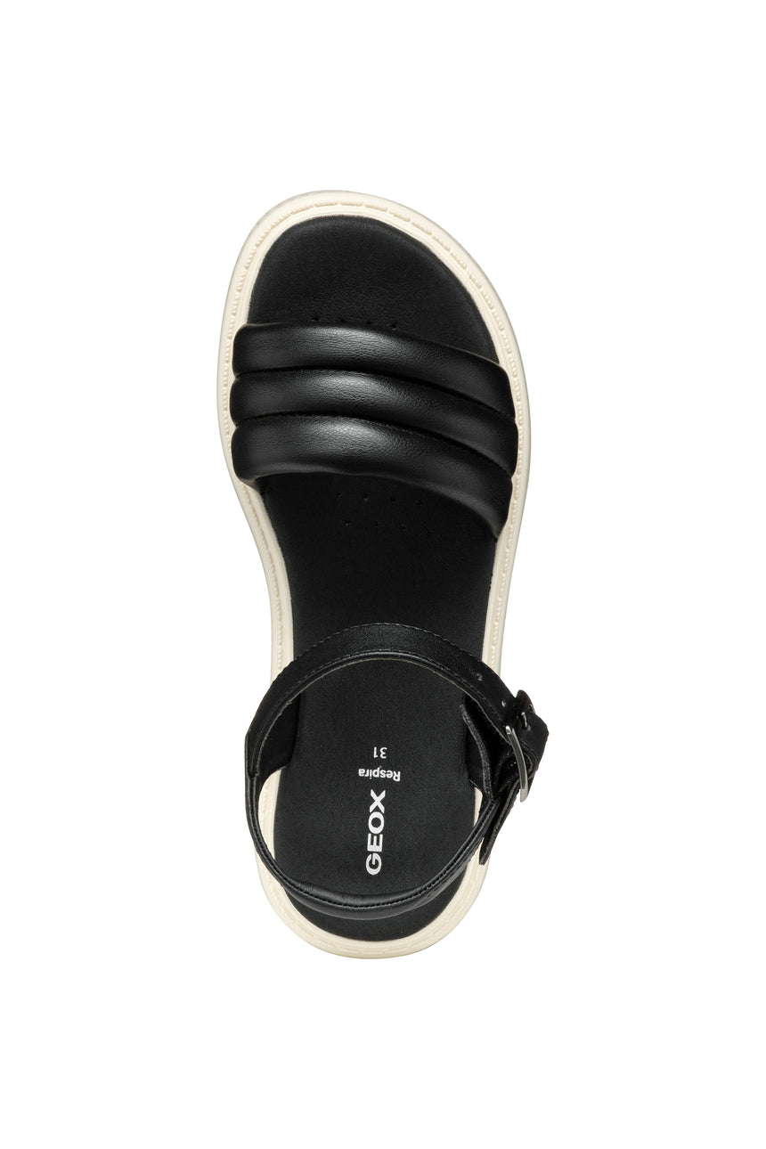GEOX J55DBA000BCC9999 SANDAL black