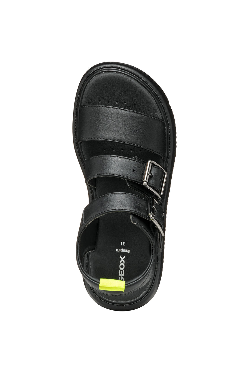 geox sandal kodette j55dbg 000bc c9999 black