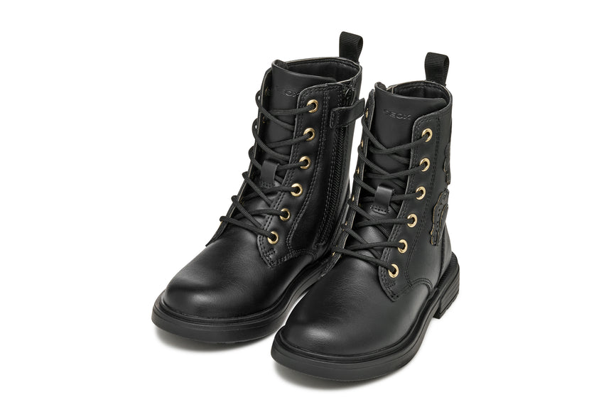 GEOX J569QJ000BCC9999 J Eclair Παιδικές Μπότες Μαύρες
