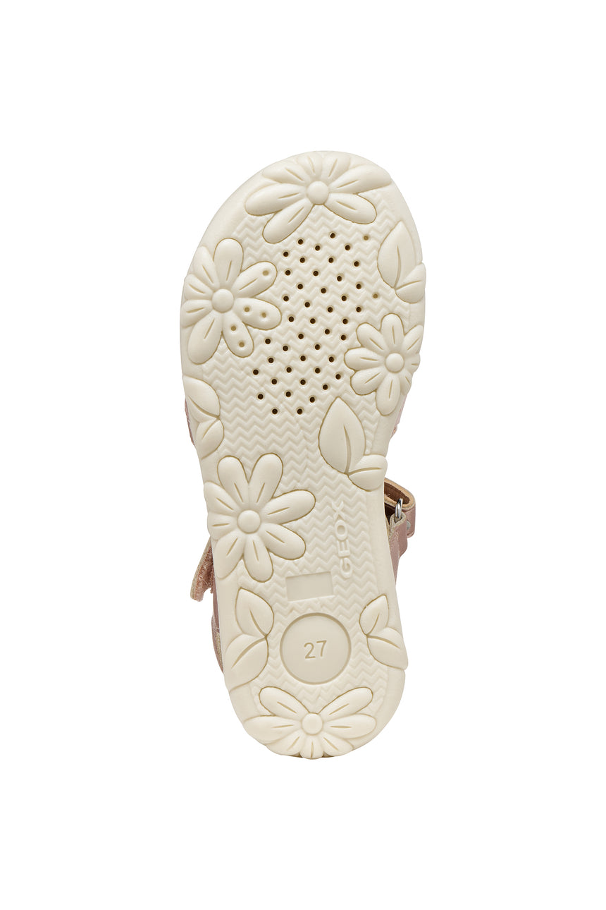 Geox J Sandal Haiti Παιδικά Πέδιλα για Κορίτσι Μπλε J658ZC 0NFMA C8010