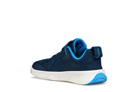 Geox Παιδικά Αθλητικά Παπούτσια Foot-Run Barefoot για Αγόρι Navy/Azure J65PDB 06K9J CF44D