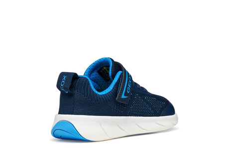 Geox Παιδικά Αθλητικά Παπούτσια Foot-Run Barefoot για Αγόρι Navy/Azure J65PDB 06K9J CF44D