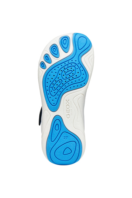 Geox Παιδικά Αθλητικά Παπούτσια Foot-Run Barefoot για Αγόρι Navy/Azure J65PDB 06K9J CF44D