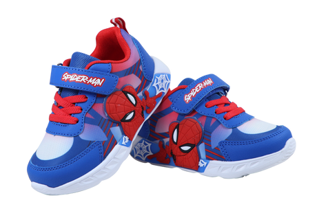 Spider-Man Παιδικά Αθλητικά Παπούτσια με Φωτάκι για Αγόρι Μπλε R1310628T
