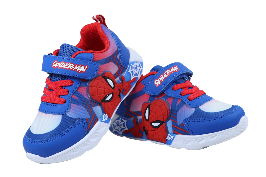 Spider-Man Παιδικά Αθλητικά Παπούτσια με Φωτάκι για Αγόρι Μπλε R1310628T