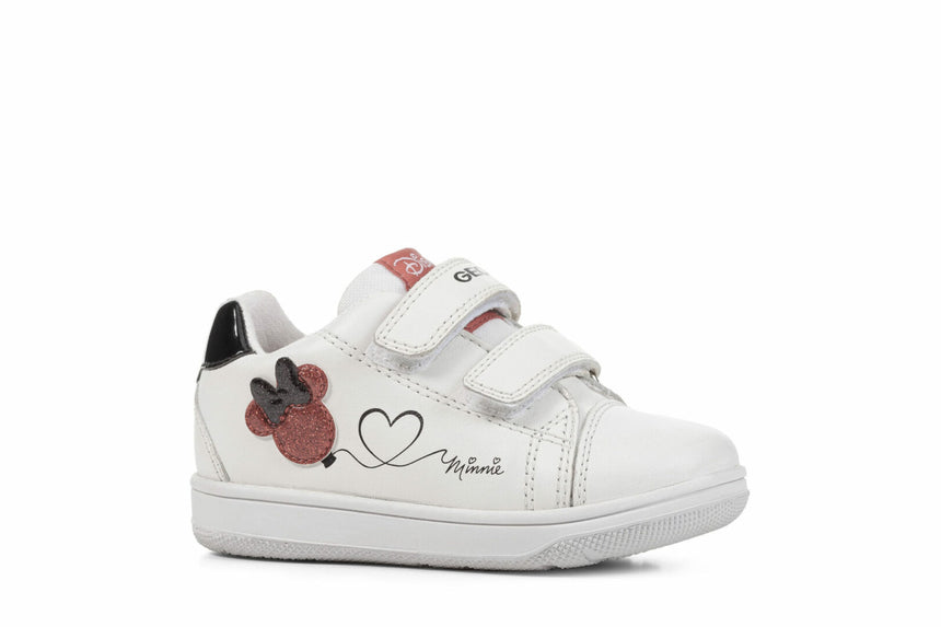 Geox B N.Flick G.A-Nappa+Gbk Pat White/Red
