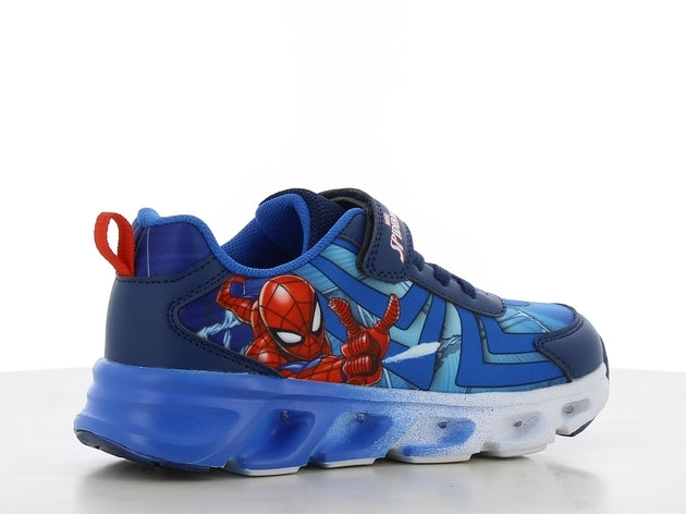 Spider-Man Marvel Παιδικά Αθλητικά Παπούτσια με Φωτάκια για Αγόρι Μπλε SP014965
