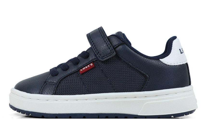 Levi's Piper mini Παιδικά Sneakers με  velcro  Navy Μπλε vpip0012s