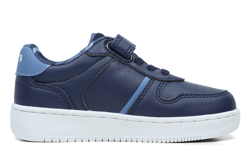 LEVI'S KICK MINI/VUNI0122S NAVY CAMO 0789 Παιδικά Sneakers με Σκρατς Μπλε