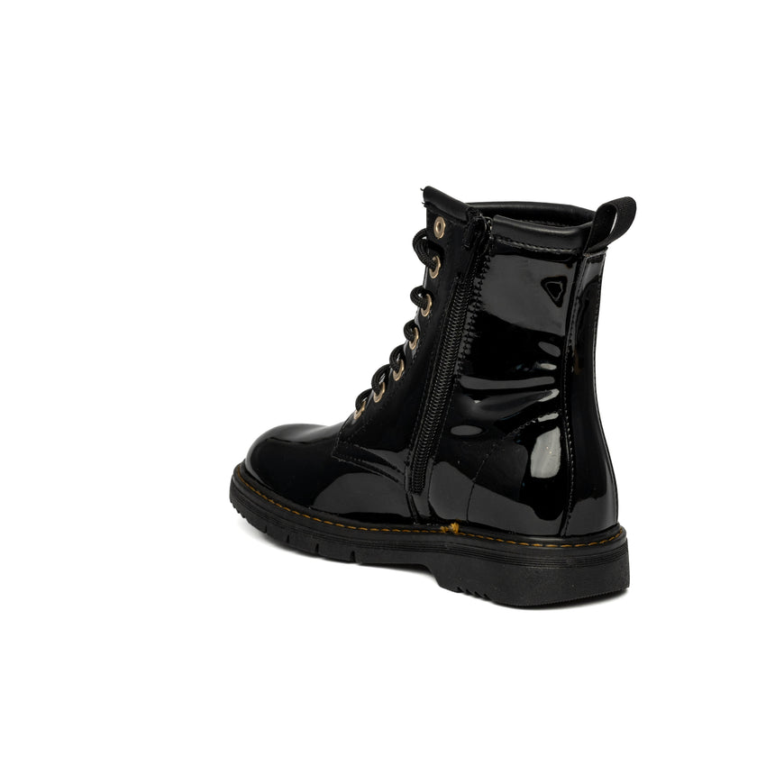 Bonito Ankle Boots X24-45 Black Patent Leather