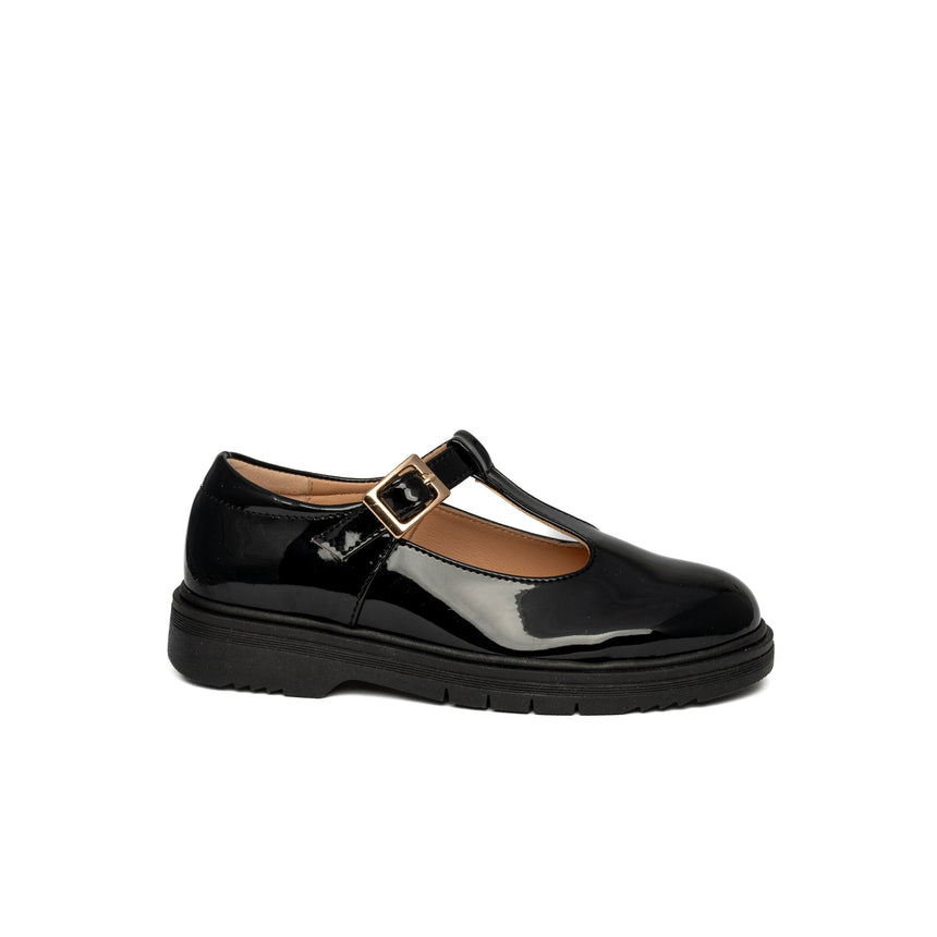 Bonito Παιδικα Loafers Δερματινα X24-80 Μαυρο Λ.
