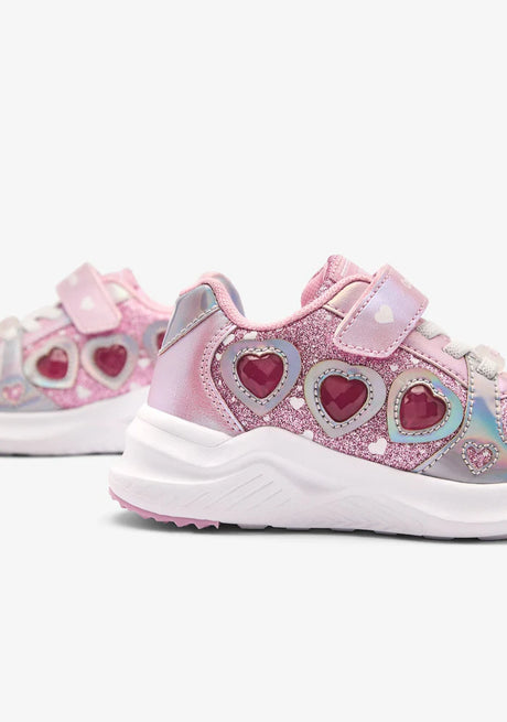 CONGUITOS COSH261030-PINK-25 SNEAKERS WITH LIGHTS PINK