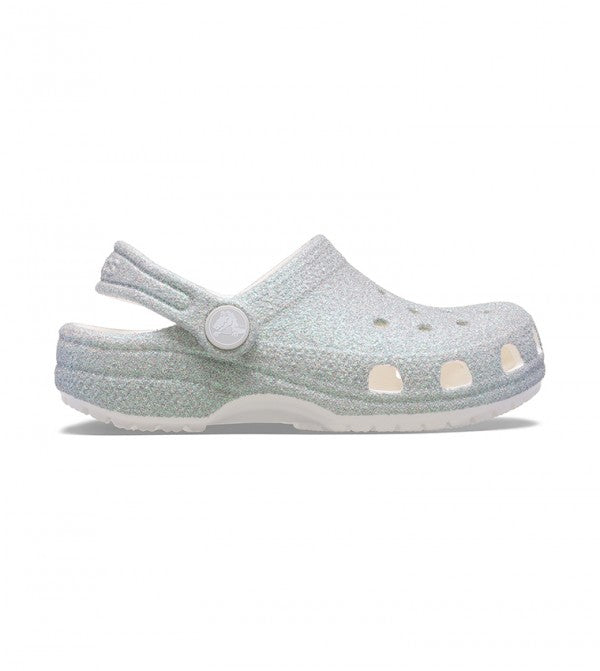 Crocs 201985-100 Classic iridescent glitter cgt